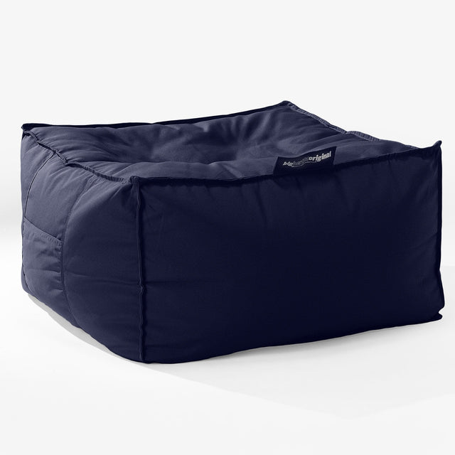 SoleiStorm™ Ultra 2000 h+ Sittpuff Fyrkantig för Utomhusbruk - Marinblå 01