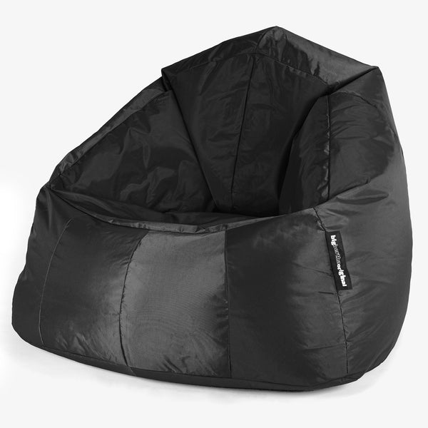 Saccosäck i Cocoonstil för Barn 2-6 år - SmartCanvas™ Svart 01