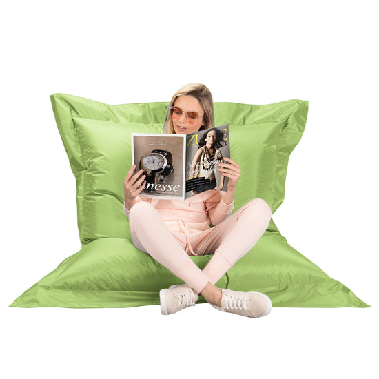 Saccosäck XXL Outdoor - SmartCanvas™ Äppelgrön 01
