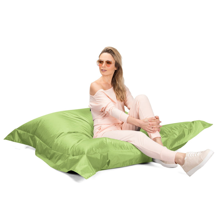 Big Bertha Original, Saccosäck XXL Outdoor, Sittsäck Sittkudde - Äppelgrön