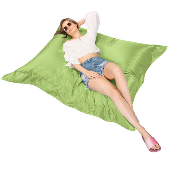Big Bertha Original, Saccosäck XXL Outdoor, Sittsäck Sittkudde - Äppelgrön