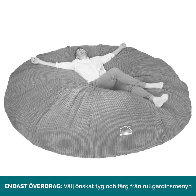 Titanic saccosäcksoffa XXXXXL C5000-L, CloudSac® Memoryskum ENDAST ÖVERDRAG - Ersättning/reservdelar 01