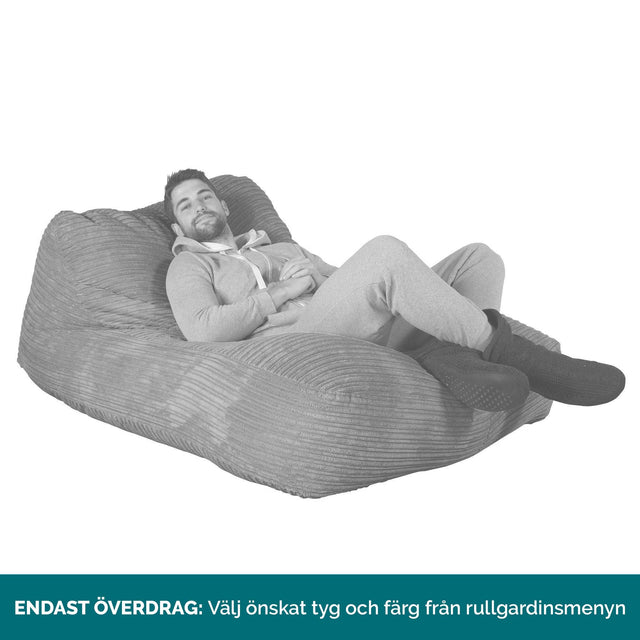 Dagbädd Sittsäck, Dubbel ENDAST ÖVERDRAG - Ersättning/reservdelar 01