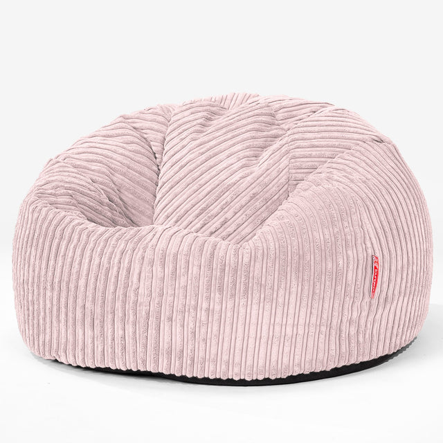 Saccosäck Barn C200-L, CloudSac Memoryskum 2-12 år - Klassisk Manchestertyg Rosa 01