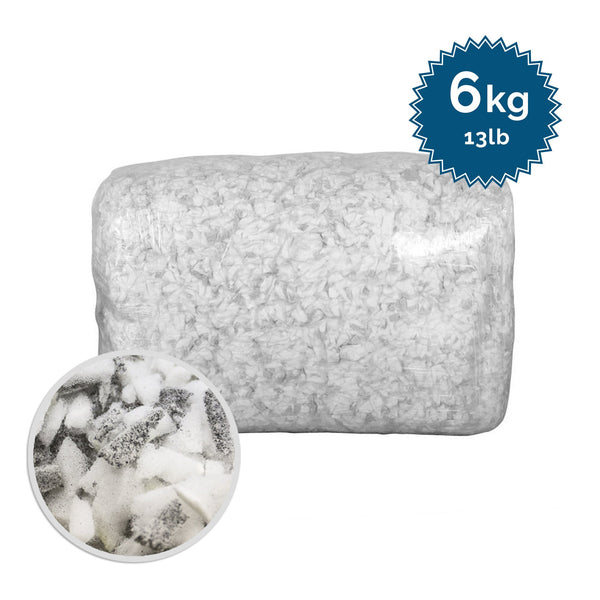Pafyllning för Mycket Stora Memoryskum Sittpuffar - 6kg Fabric Close-up Image