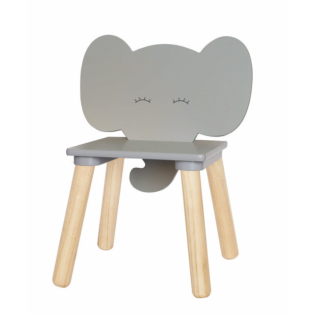 Barnstol med Figur - Elefant 01