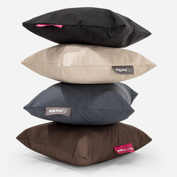 Kuddfodral Outdoor 47 x 47cm - Brun Fabric Close-up Image