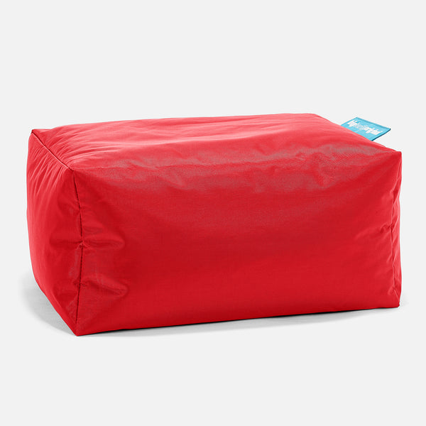 SmartCanvas™ Fotpall Sittpuff - Röd 01