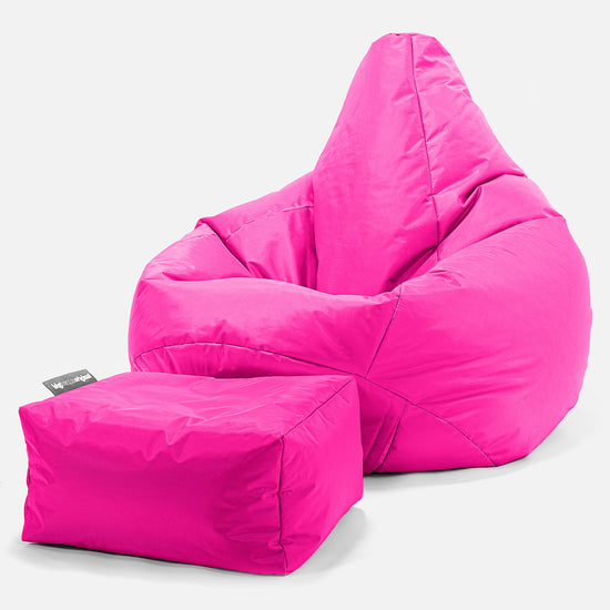 Game Fåtölj Saccosäck - SmartCanvas™ Ceris-rosa 01