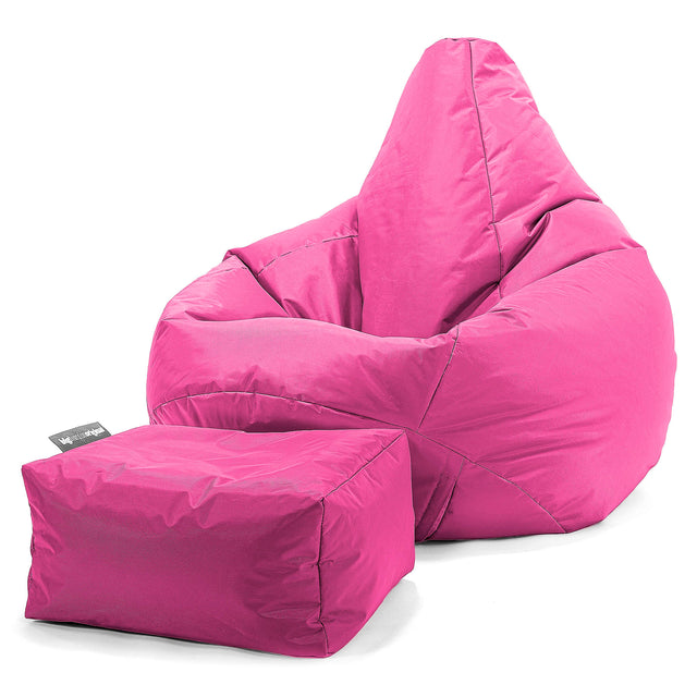 Game Fåtölj Saccosäck - SmartCanvas™ Ceris-rosa 02