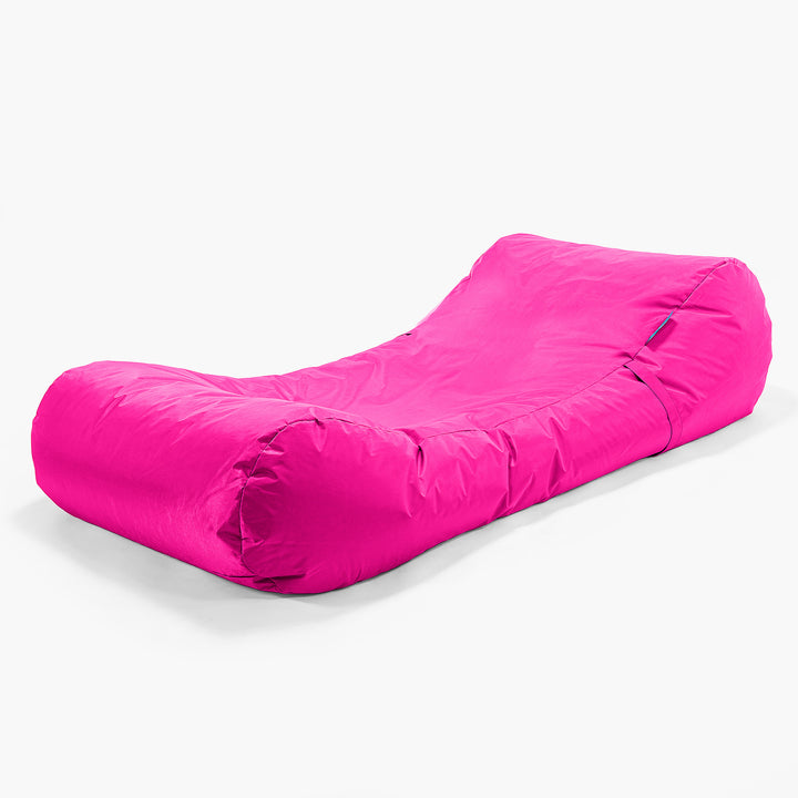 SmartCanvas™ Dagbädd Saccosäck - Ceris-rosa 01