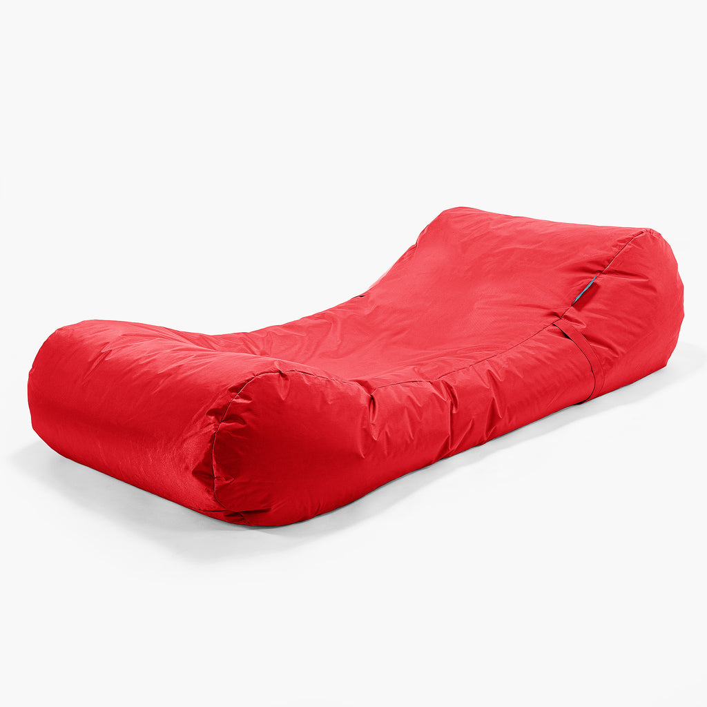 SmartCanvas™ Dagbädd Saccosäck - Röd 01