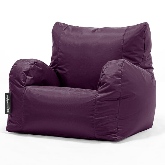 SmartCanvas™ Sittsäck Fåtölj - Lila 01
