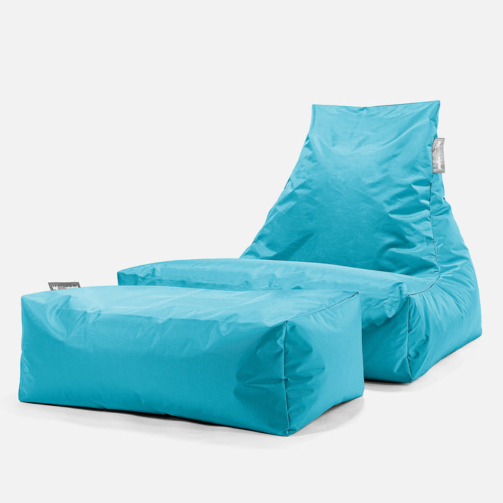 SmartCanvas™ Sittsäck Lounge - Cyan 02