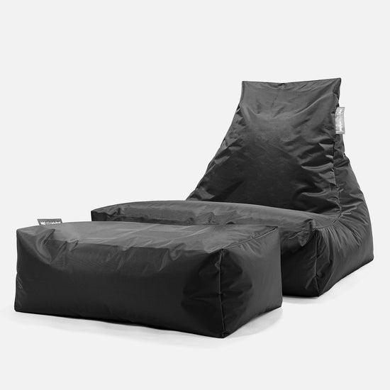 SmartCanvas™ Sittsäck Lounge - Svart 02