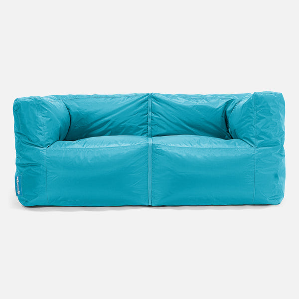 SmartCanvas™ Saccosäcksoffa 2 styck Outdoor - Cyan 01