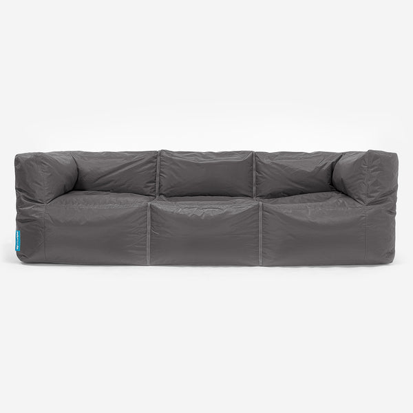 SmartCanvas™ Saccosäcksoffa 3 styck Outdoor - Grafitgrå 01