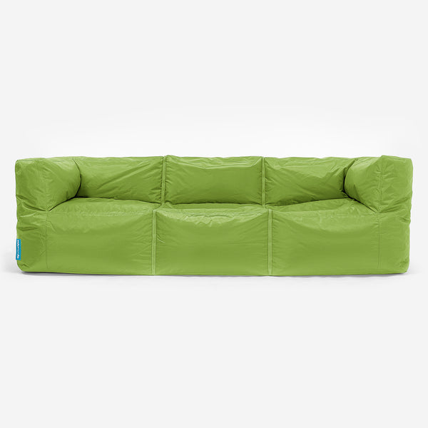 SmartCanvas™ Saccosäcksoffa 3 styck Outdoor - Limegrön 01