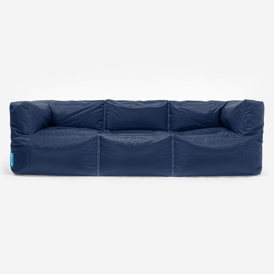 SmartCanvas™ Saccosäcksoffa 3 styck Outdoor - Marinblå 01