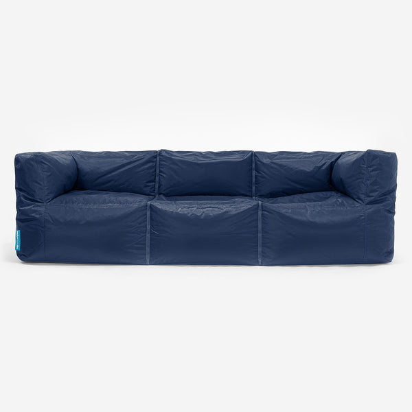 SmartCanvas™ Saccosäcksoffa 3 styck Outdoor - Marinblå 01