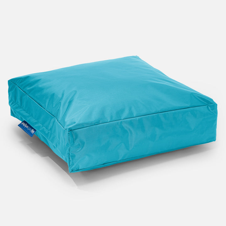 SmartCanvas™ Stor Golvkudde Outdoor - Cyan 01