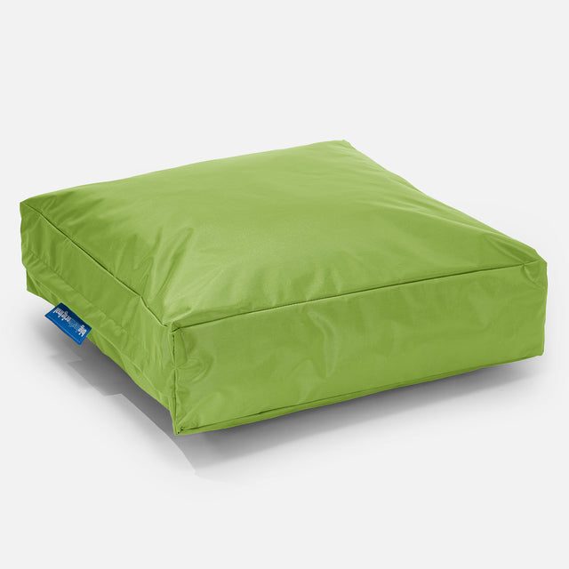 SmartCanvas™ Stor Golvkudde Outdoor - Limegrön 01