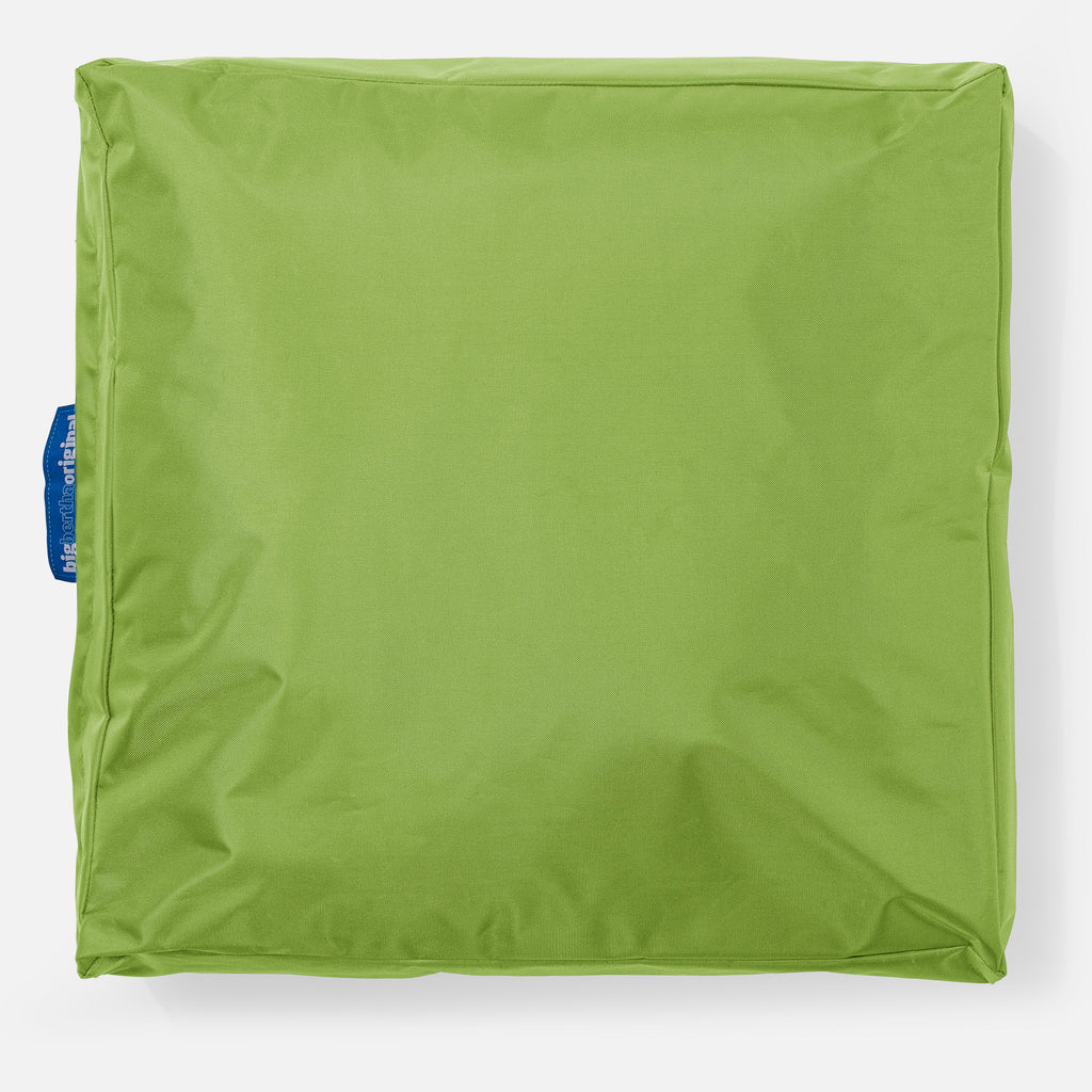 SmartCanvas™ Stor Golvkudde Outdoor - Limegrön 03