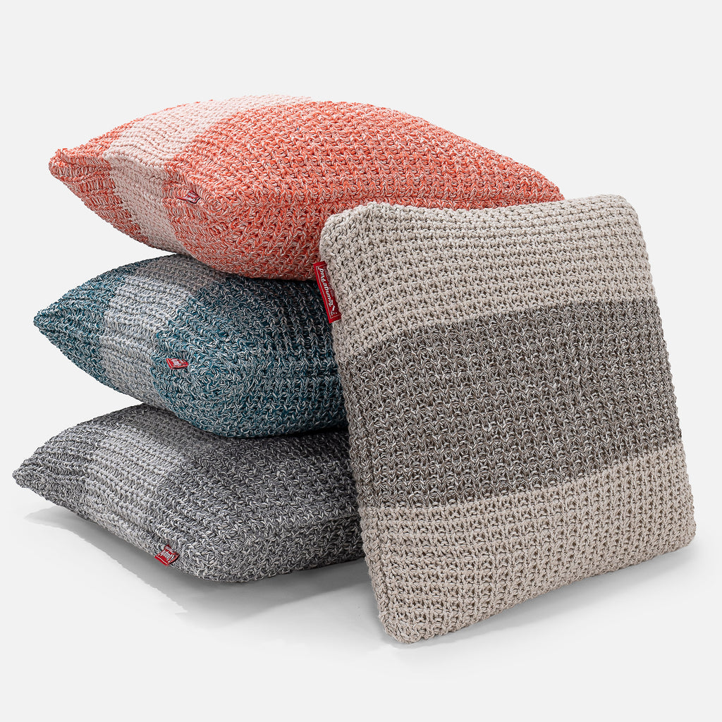 Kudde 47 x 47cm - 100% Bomulls Chester Rosa 03