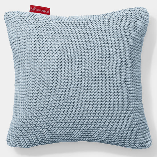Kudde 47 x 47cm - 100% Bomulls Ellos Dimmigblå 01