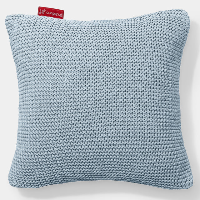 Kudde 47 x 47cm - 100% Bomulls Ellos Dimmigblå 01