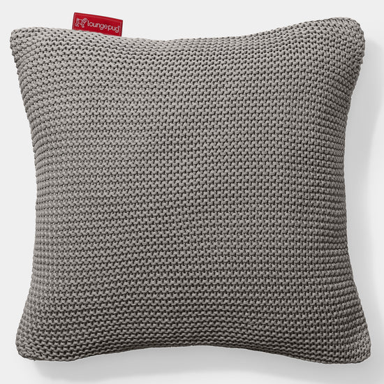 Kudde 47 x 47cm - 100% Bomulls Ellos Grå 01