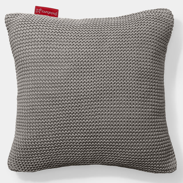 Kudde 47 x 47cm - 100% Bomulls Ellos Grå 01