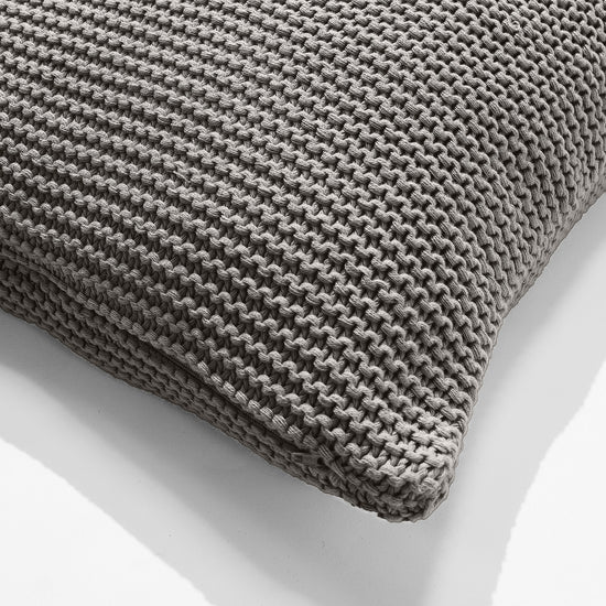Kudde 47 x 47cm - 100% Bomulls Ellos Grå 02