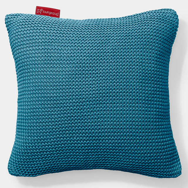 Kudde 47 x 47cm - 100% Bomulls Ellos Gråblå 01