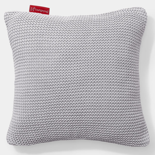Kudde 47 x 47cm - 100% Bomulls Ellos Ljusgrå 01