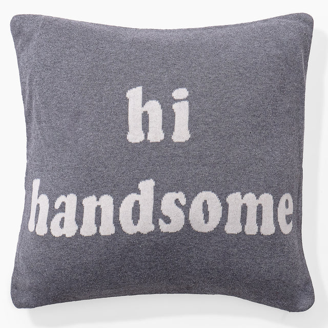 Kudde 47 x 47cm - 100% Bomulls Hey Gorgeous 01