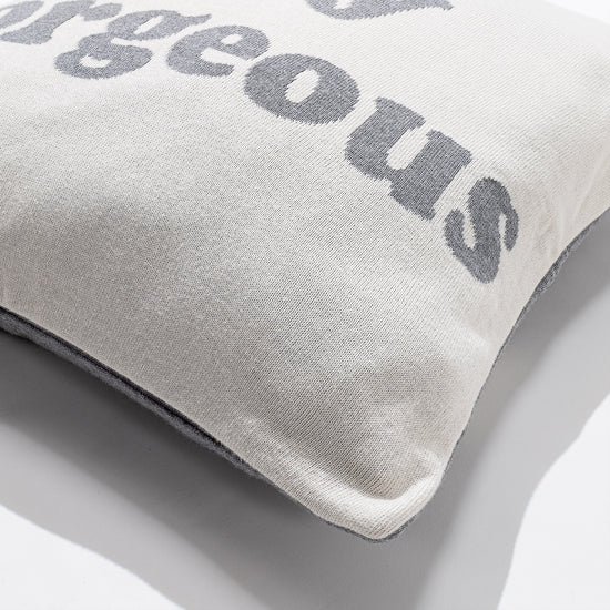 Kudde 47 x 47cm - 100% Bomulls Hey Gorgeous 04