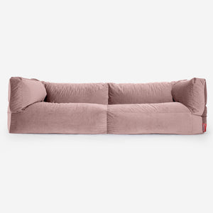 Albert 3-sits Saccosäcksoffa - Sammet Rosa