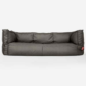 Albert 3-sits Saccosäcksoffa - Veganskt Läder Grå