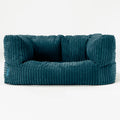 Klassisk Manchestertyg Teal