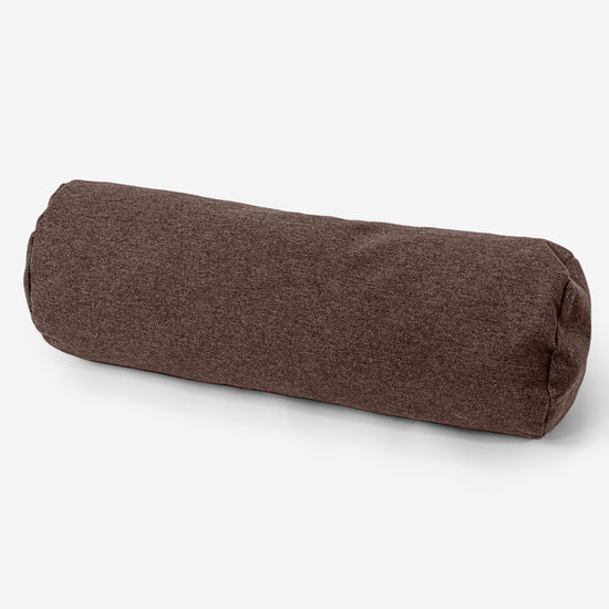 Cylinderkudde 20 x 55cm - Interalli-ull Brun 01