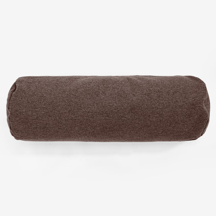Cylinderkudde 20 x 55cm - Interalli-ull Brun 02