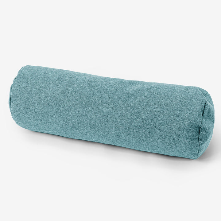 Cylinderkudde 20 x 55cm - Interalli-ull Cyan 01