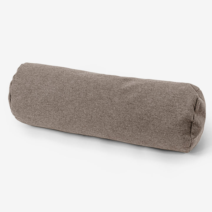 Cylinderkudde 20 x 55cm - Interalli-ull Gulbrun 01