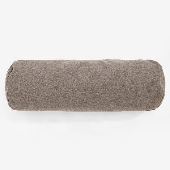 Cylinderkudde 20 x 55cm - Interalli-ull Gulbrun 02