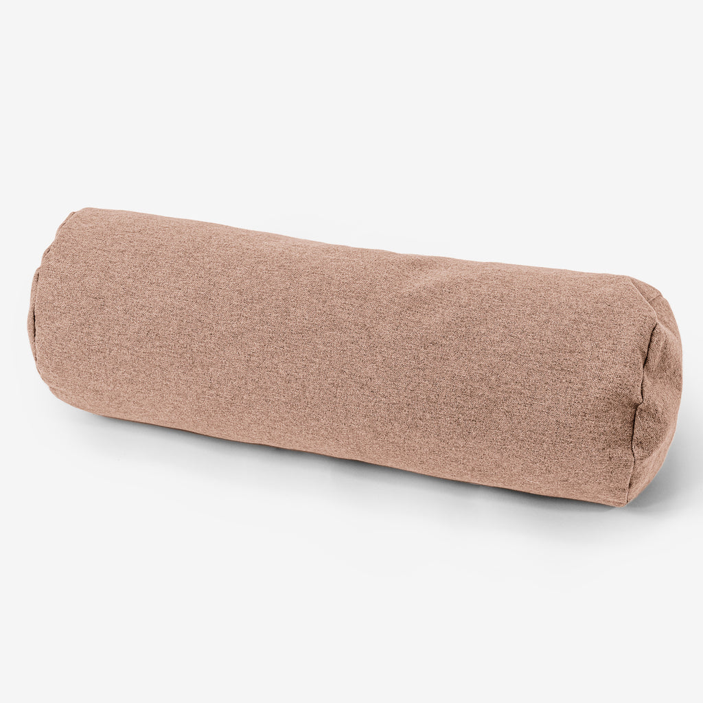 Cylinderkudde 20 x 55cm - Interalli-ull Sandfärgad 01