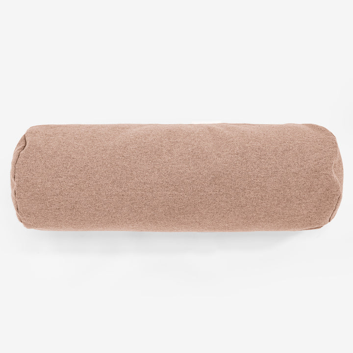 Cylinderkudde 20 x 55cm - Interalli-ull Sandfärgad 02