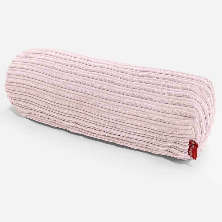 Cylinderkudde 20 x 55cm - Klassisk Manchestertyg Rosa 01