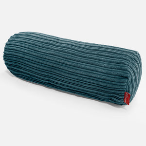Cylinderkuddfodral 20 x 55cm - Klassisk Manchestertyg Teal