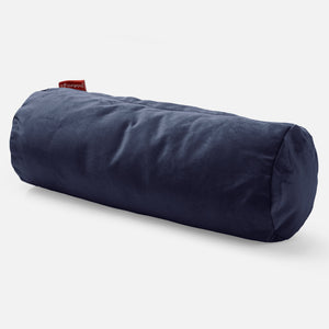 Cylinderkuddfodral 20 x 55cm - Sammet Navy